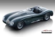 【新品】ミニカー 1/18 ジャガー C-手合い 押し付ける 1953 ブリティッシュレーシング 緑であること [TM18-290A]