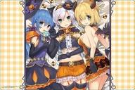 【中古】サプライ ブシロード ラバーマットコレクション V2 Vol.1586 富士見ファンタジア文庫 ロクでなし魔術講師と禁忌教典『システィーナ＆ルミア＆リィエル』ハロウィンver.画像