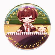 【中古】バッジ・ピンズ 天月-あまつき-(背景：黒板) 缶バッジ 「天月スペシャルライブ」 缶バッジガチャ景品画像