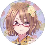 【中古】バッジ・ビンズ A.常盤真智 「ハナヤマタ ホログラムカンバッジ 10th Anniversary ver.」画像
