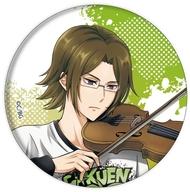 【中古】バッジ・ビンズ 毛利元就 「学園BASARA 缶バッジ 27.学園祭バンドver.(描き起こしイラスト)」画像