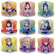 【中古】バッジ・ピンズ(キャラクター) 全9種セット アクリルバッジ 「ラブライブ!サンシャイン!!」 ラブライブ!シリーズ×アトレ秋葉原 ミニゲーム 曜のカレイドスコープ B賞