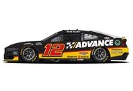 【新品】ミニカー 1/24 ADVANCE AUTO PARTS 2024 フォード マスタング ライアン・ブレイニー #12 「ARC NASCAR CUPシリーズ」 [LR307079]