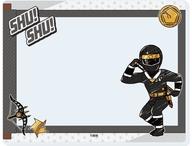 【中古】キャラカード ニンジャブラック/ジライヤ 「忍者戦隊カクレンジャー アクリルカード 01.グラフアートイラスト」画像