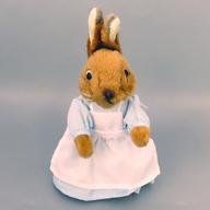 【中古】ぬいぐるみ ピーターのおかあさん ぬいぐるみ 自然的続きもの 「ピーターラビット」