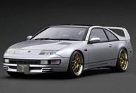 【中古】ミニカー 1/18 Nissan Fairlady Z（Z32）2by2(シルバー) [IG3422]