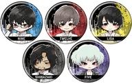 【新品】バッジ・ビンズ 【BOX】缶バッジ 残響のテロル 02.グラフアートイラスト画像
