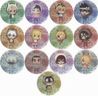 【中古】バッジ・ビンズ 全13種セット 「Dr.STONE×東武動物公園 トレーディング ちびキャラ 動物パーカーver. ホログラム缶バッジ」