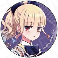 【中古】バッジ・ビンズ 小泉さん(ニットベスト) 「ラーメン大好き小泉さん ホログラムカンバッジ」画像