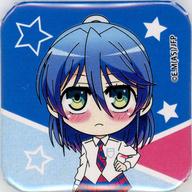 【中古】バッジ・ピンズ 藍澤渚(ミニキャラ) ラウンド缶バッチ 「実は私は」画像