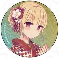 【中古】バッジ・ビンズ 小泉さん(和服) 「ラーメン大好き小泉さん ホログラムカンバッジ」画像