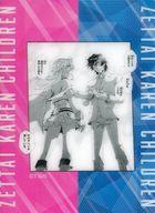 【中古】キャラカード ピンク×ブルー 「絶対可憐チルドレン 名場面クリアカードコレクション」画像