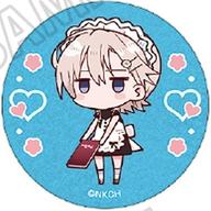 【中古】バッジ・ビンズ 直樹美紀(デフォルメ) 「がっこうぐらし! 描き下ろし缶バッジコレクション 学園祭ver.」画像