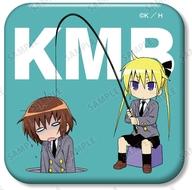 【中古】バッジ・ビンズ 折部やすな＆ソーニャ(釣り) 「キルミーベイベー トレーディング角丸スクエア缶バッジ」画像