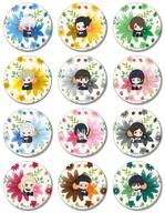 【中古】バッジ・ビンズ 全12種セット 「呪術廻戦 トレーディング Botania 第1弾 懐玉・玉折 マット缶バッジ」