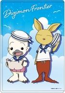 【中古】文房具その他 ボコモン＆ネーモン マリンver.(描き下ろしイラスト) キャラクリアケース 「デジモンフロンティア POP UP CORNER eeo Store 池袋本店」画像