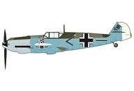 【中古】ミニカー 1/48 Bf-109E-3 メッサーシュミット ”フランツ・フォン・ヴェラ機 1940” [HA8722]