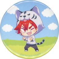 【中古】バッジ・ピンズ 鳴子章吉 「弱虫ペダル GLORY LINE×東武動物公園 トレーディングちびキャラ缶バッジ Ver.A」画像