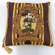 【中古】クッション・本体 ロゴ/ミッキーマウス スクエアクッション 「ディズニー」 東京ディズニーシーホテル ミラコスタ限定