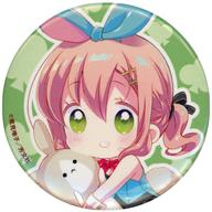 【中古】バッジ・ビンズ 十倉栄依子(ミニキャラ) 「スロウスタート 12巻発売記念POP UP in ゲーマーズ 缶バッジ 01.描き下ろしイラスト」画像