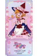 【中古】シール・ステッカー 朝日奈みらい 「魔法つかいプリキュア!!〜MIRAI DAYS〜 CONCEPT CAFE IN SWEETS PARADISE チケット風ステッカー」画像