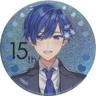 【中古】バッジ・ピンズ KAITO(グリッター) 75mm缶バッジ 「コレクション VOCALOID KAITO 15th Anniversary」 E-7賞