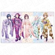 【中古】デスクマット 集合 ラバーデスクマット 10th Anniversary ver. 「ハナヤマタ」画像