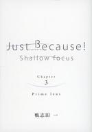 【中古】ライトノベル(文庫) ■)3)Just Because! 〜Shallow Focus〜 Blu-ray＆DVD第3巻初回限定版特典冊子 / 鴨志田一【中古】afb画像