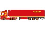 【新品】ミニカー 1/50 MEIJERING TRANSPORT SCANIA R NORMAL CR20N 6X2 TWIN STEER REEFER TRAILER - 3 AXLE [01-4565]