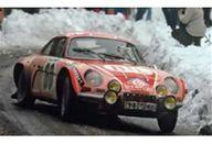 【中古】ミニカー 1/43 アルピーヌ ルノー A110 1972年モンテカルロラリー 10位 Pat Moss/E.Crellin #60 [826]