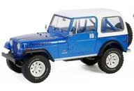 【新品】ミニカー 1/18 1978 Jeep CJ-7 Renegade(キャプテンブルーメタリック) 「Artisan Collection」 [19139] 乗り物のおもちゃ-ミニカー・トイカー
