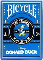 【中古】おもちゃ ディズニー バイスクル トランプ ドナルドダック画像