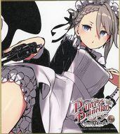 【中古】紙製品 アンジェ 黒星紅白描き下ろしミニ色紙 「プリンセス・プリンシパル Crown Handler 第4章」 第1週目来場者特典画像