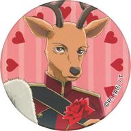 【中古】バッジ・ビンズ ルイ 「BEASTARS FINAL SEASON 描き下ろし缶バッジコレクション アリスver.」画像