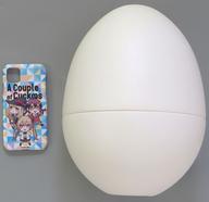 【中古】携帯ジャケット・カバー 吉川美希作品3大ヒロイン スマホケース(卵型ケース付き) 「カッコウの許嫁＆ヤンキー君とメガネちゃん＆山田くんと7人の魔女」 カッコウの許嫁第1巻発売＆初週マガ表紙記念! カッコウの許嫁特製の卵プレゼント! 当選品画像