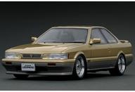 【中古】ミニカー 1/18 Nissan Leopard Ultima V30TWINCAM TURBO F31(ゴールド×しろがね色) [IG3815]