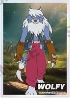 【中古】キャラカード ウォルフィー 「レジェンズ 甦る竜王伝説 オーロラアクリルカードA」画像