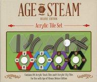 【中古】ゲーム盤力くらべ 蒸汽船の現代世界 晴れ晴れしい版用アクリル樹脂瓦 (Age of Steam Deluxe： Acrylic Track Tiles)