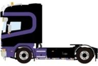 【新品】ミニカー 1/50 Dirk Luyckx SCANIA 4 SERIES TOPLINE 4X2 [01-4597]