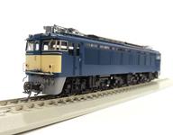 【中古】鉄道線路ひな形 HOゲージ 1/80 EF 63 2次型 青/皮膚軟化剤(警戒色) [12075]