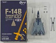 【中古】ミニカー 1/144 F-14B Tomcat U.S. NAVY #100 「Aviation Fighters No.017」 [AVFS-1909022]