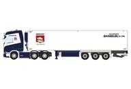 【新品】ミニカー 1/50 L. Danielou SCANIA S HIGHLINE CS20H 6X2 TWIN STEER REEFER TRAILER - 3 AXLE [01-4573]
