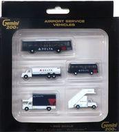 【中古】ミニカー 1/200 三角州飛行 飛行場客あしらい鉄道車両・貨物自動車書き割り [G2DAL720]