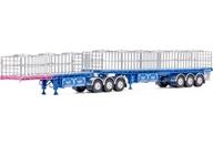 【新品】ミニカー 1/50 Ross Transport FREIGHTER B DOUBLE FLAT TOP SET [ZT09283]