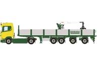 【新品】ミニカー 1/50 E. de Vries SCANIA S NORMAL CS20N 4X2 BRICK TRAILER - 4 AXLE [01-4663]