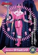 【中古】アニメ系トレカ/ノーマル/未来戦隊タイムレンジャー トレーディングコレクション 06[ノーマル]：ファイト!タイムピンク画像