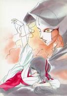 【中古】アニメ系トレカ/ノーマル/新吸血姫 美夕/垣野内成美コレクション　トレーディングカード 033[ノーマル]：月刊サスペリア 92年5月号 扉絵画像