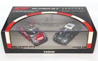 【中古】ミニカー 1/43 SUPER GT 2017 SPECIAL DEMONSTRATION RUN at Hockenheimring(2台書き割り) [45505]