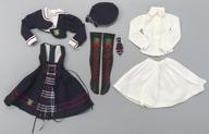 【中古】ドールアクセサリー DDS/DD用 お洋服セット(私立女子学園) BOOTH限定