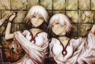 【中古】キャラカード 表紙イラスト(回螺) 「円環帰点 安倍吉俊 画業30周年記念展 「serial experiments lain」「灰羽連盟」から現在まで ブラインドクリアカード」画像